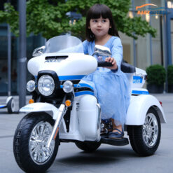 Xe Máy Điện Trẻ Em cảnh sát Police SMT-111